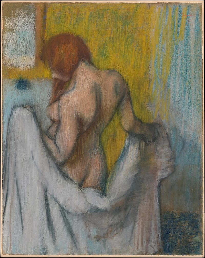 Donna con un asciugamano - Metropolitan Museum of Art di New York